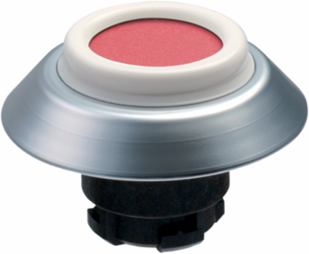 NDT Pushbutton with 44.5 mm Actuating Head, IP67, 25 g Weight
