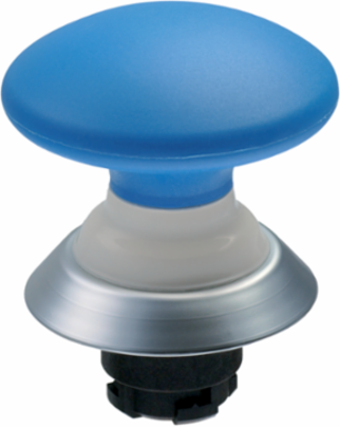 NDP50BL Mushroom Push Button Switch, 50 mm Diameter, IP67/IP69K, 1,000,000 Operations