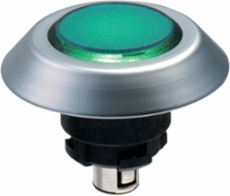 NME - Illuminated Signal, Green Dome, IP67 Protection, 44.5 mm Diameter
