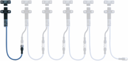 CSS 8-180-2P-E-L Electronic Safety Sensor, 92 mm Length, Inductive Operation