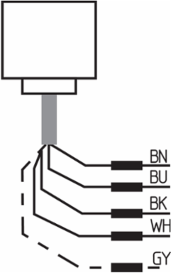 CSS 180 Electronic Safety Sensor, 24 VDC, 5-Pole Connection, 92 mm Length
