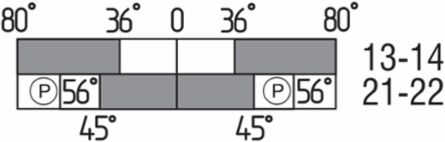 Position Switch T4VH 335-11ZUE-M20, IP65, 60.6 mm Length, Metal Enclosure