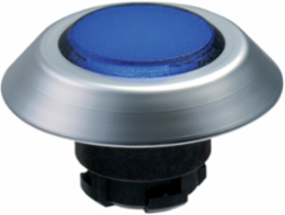 NMLBL Illuminated Signal with IP67 Protection, Silver Front Ring, 22.3 mm Diameter