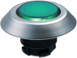 NMLGN Illuminated Signal, Green Dome, 26 mm Diameter, IP67/IP69K