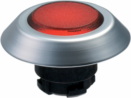 NMLRT Illuminated Signal, Red Dome, 44.5 mm Diameter, IP67/IP69K