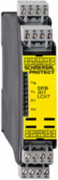 Safety Relay Module, 24VAC/DC, 3 Safety Contacts, IP40, 121 mm Depth