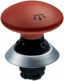 Emergency Stop Latching Pushbutton 22.3 mm Mounting Diameter, IP67|IP69K