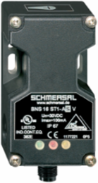 BNS 16 ST1-AS V Safety Sensor, 40 mm x 90 mm x 39 mm, IP67, Thermoplastic Enclosure
