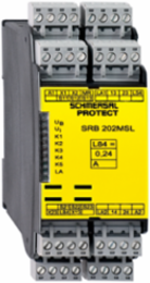 SRB202MSL Safety Relay with 2 Safety Contacts, 45 mm Width, 121 mm Depth