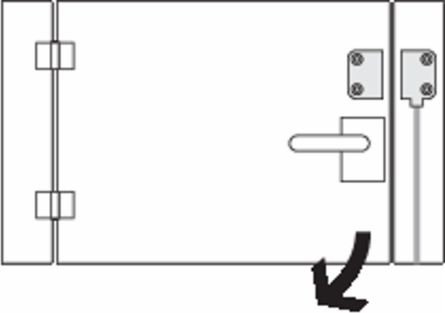 Magnetic Safety Sensor BNS 260-02/01Z-L, 26 mm x 36 mm, IP67, 0.4 A