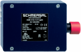 Electromechanical Safety Interlock, 24 VAC/DC, 100 mm Height, 4 Safety Contacts