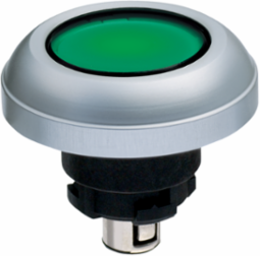 RML - Green Illuminated Signal Light, 25 mm Diameter, IP65 Protection