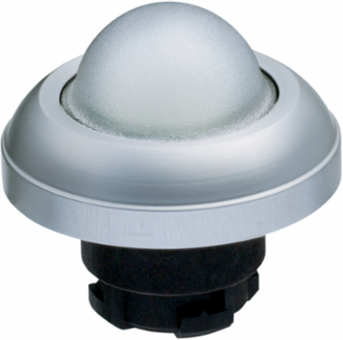 RMLHWS Round Illuminated Signal Push Button, 39.5 mm Diameter, IP65, Aluminium