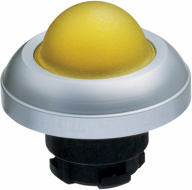 RML - Illuminated Signal Light with Yellow Dome, 39.5 mm Diameter, IP65