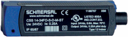CSS 34 Electronic Safety Sensor 27 mm x 108.2 mm, IP65/IP67, 3 Outputs
