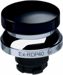 EX-RDP Mushroom Button Switch, 22.3 mm Mounting Diameter, 4 mm Stroke, Aluminium