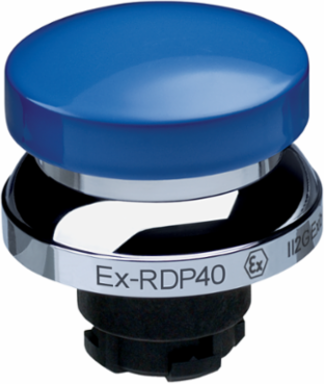 EX Command Mushroom Push Button 4 mm Actuating Stroke, 125 g