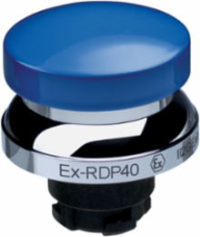 EX Command Mushroom Push Button 4 mm Actuating Stroke, 125 g
