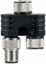 BNS-Y-02 Y-Adapter, M8 Thread, 10 mm Length, IP67, 23.5 mm Width