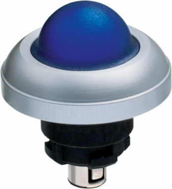 RMEHBL Illuminated Signal Push Button, IP65, Round 39.5 mm, 50 g
