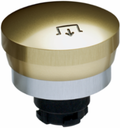 Emergency Stop Latching Pushbutton, 45 mm Diameter, IP65, Aluminium