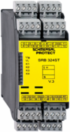 Safety-Monitoring Module, 24V, 5 Safety Contacts, IP40, 121 mm Depth