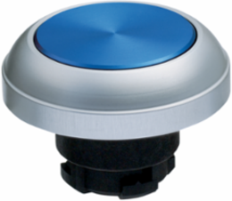 EX-R Push Button with Blue Element, 22.3 mm Mounting Diameter, 6 mm Panel Thickness