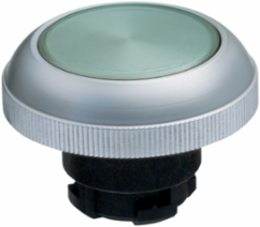 EX-RDMGN Push Button Green Round Switch, Stainless Steel, 4 mm Actuating Stroke, Ex-Zone 1 and 21