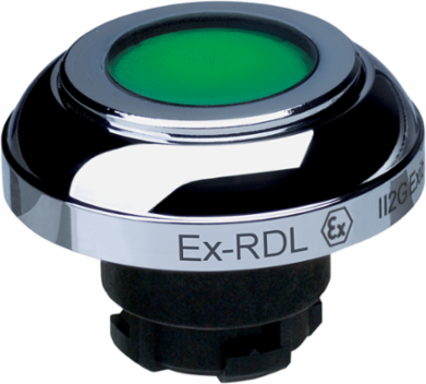 Illuminated Pushbutton, Round Design, 11.3 mm Height, 65 g Weight
