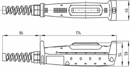 ZSD5/O.LTG. Safety Switch, IP65, 1 NO + 1 NC Contacts, 250 VAC