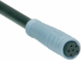 Magnetic Safety Sensor with 6 Poles, 5m Cable, IP67 Protection