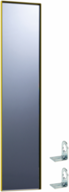 Safety Light Curtain Mirror 1,250 mm Height, Steel Enclosure, 4,850 g Weight