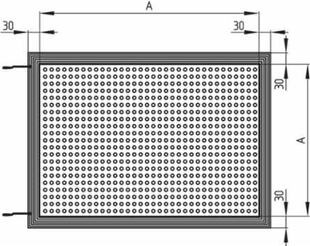 SMS 5 Safety Tactile Sensor, 750 mm Width, 10 m Cable Length, IP65 Protection