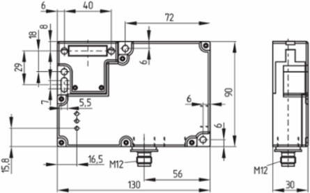 AZM 161 Z ST1-AS R Solenoid Interlock with 2000N Holding Force, IP67