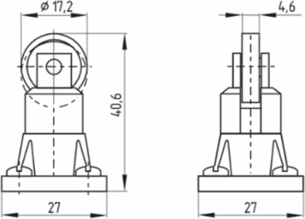 Safety Switch TR 335 ST-AS, 40.5 mm Width, Metal Enclosure, IP67 Protection