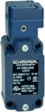 Safety Switch AZ 3350-03ZK, IP67, 40.5 mm x 114 mm x 38 mm, 3 Safety Contacts