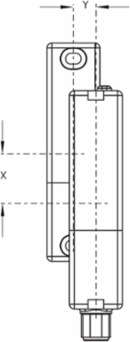 RFID Safety Sensor, 27 mm x 108.2 mm x 35 mm, IP65/IP67/IP69, 2 Safety Outputs