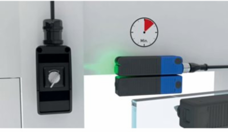 RFID Safety Sensor with PNP Outputs, 27 mm x 108.2 mm, IP65/IP67/IP69
