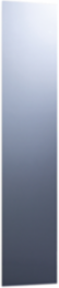 Safety Light Curtain with Deflecting Mirror, 1,000 mm Height, 90 mm Width