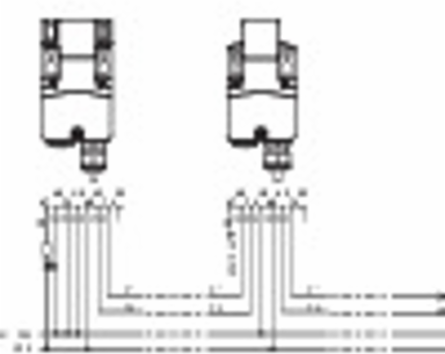 RSS16-D-CC Electronic Safety Sensor, 52 mm Width, RFID Technology, IP65/IP67