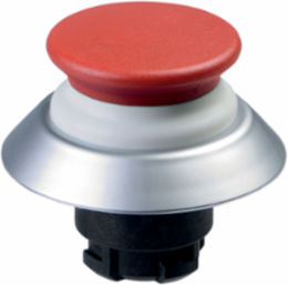 NDTP30RT Mushroom Button Switch, 30 mm, IP67, ABS, 1,000,000 Operations