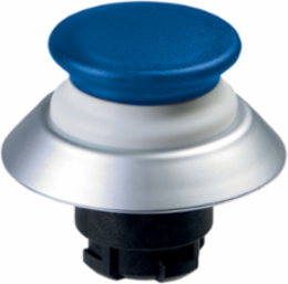 NDLP30BL Mushroom Button with Illumination, 22.3 mm Mounting Diameter, IP67/IP69K