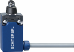 PS116 Roller Plunger Switch, Snap Action, IP66/IP67, 2 m Cable, 9.5 mm Roller