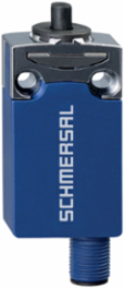 PS116 Plunger Switch with M12 Connector, IP66/IP67, 64 mm Height, Snap Action