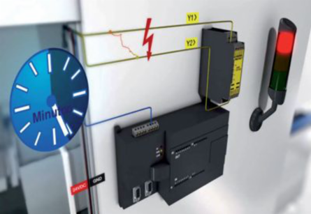 AZM300Z Safety Switch with RFID, 146 mm Length, IP69 Protection