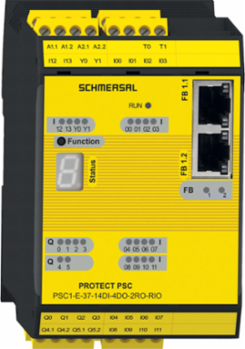 Safety Controller, 14 Digital Inputs, 2 Relay Outputs, 24 VDC, IP20