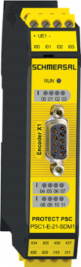 Safety Controller PSC1 with 12 Digital Inputs, 24 VDC, IP20, 100 mm Height