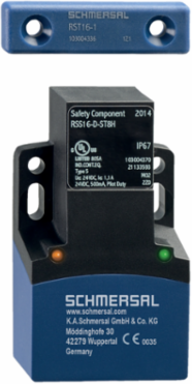 RSS16 Safety Sensor with RFID Technology, 91 mm Length, 52 mm Width