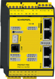 Safety Controller PSC1-C-10 with 14 Inputs, 4 Outputs, 24 VDC
