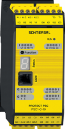 Safety Controller PSC1-C-10, 14 Inputs, 4 Outputs, IP20
